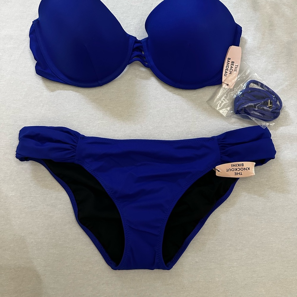 Victoria's Secret Royal Blue Bikini Bottom
